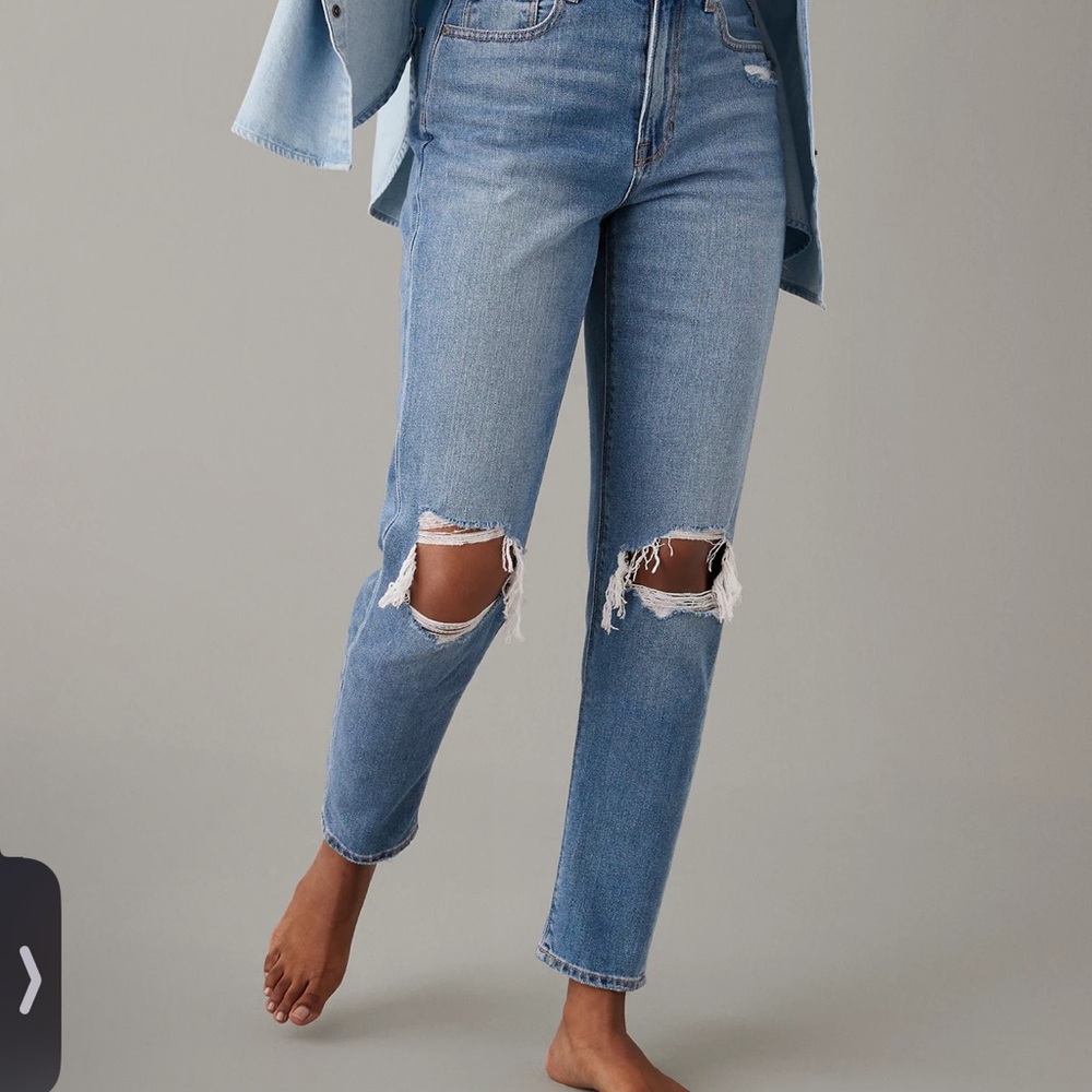 American eagle mom Jean 4 long
